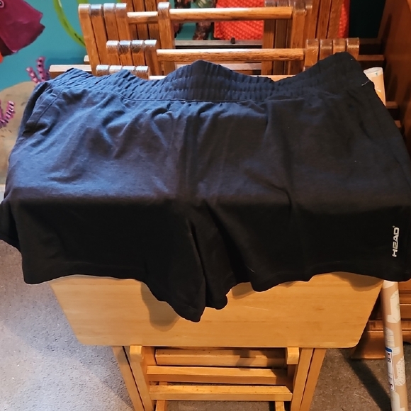 Head Pants - HEAD Women's Athletic Black Shorts